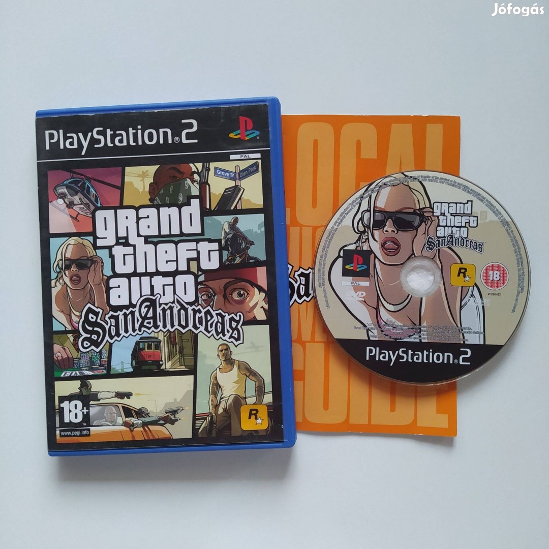 Grand Theft Auto San Andreas GTA PS2 Playstation 2