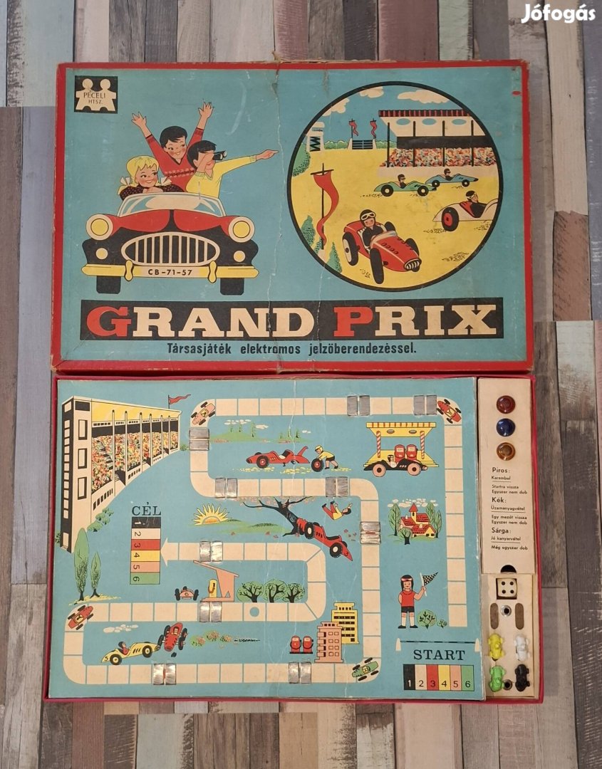 Grand prix retro autós játék 