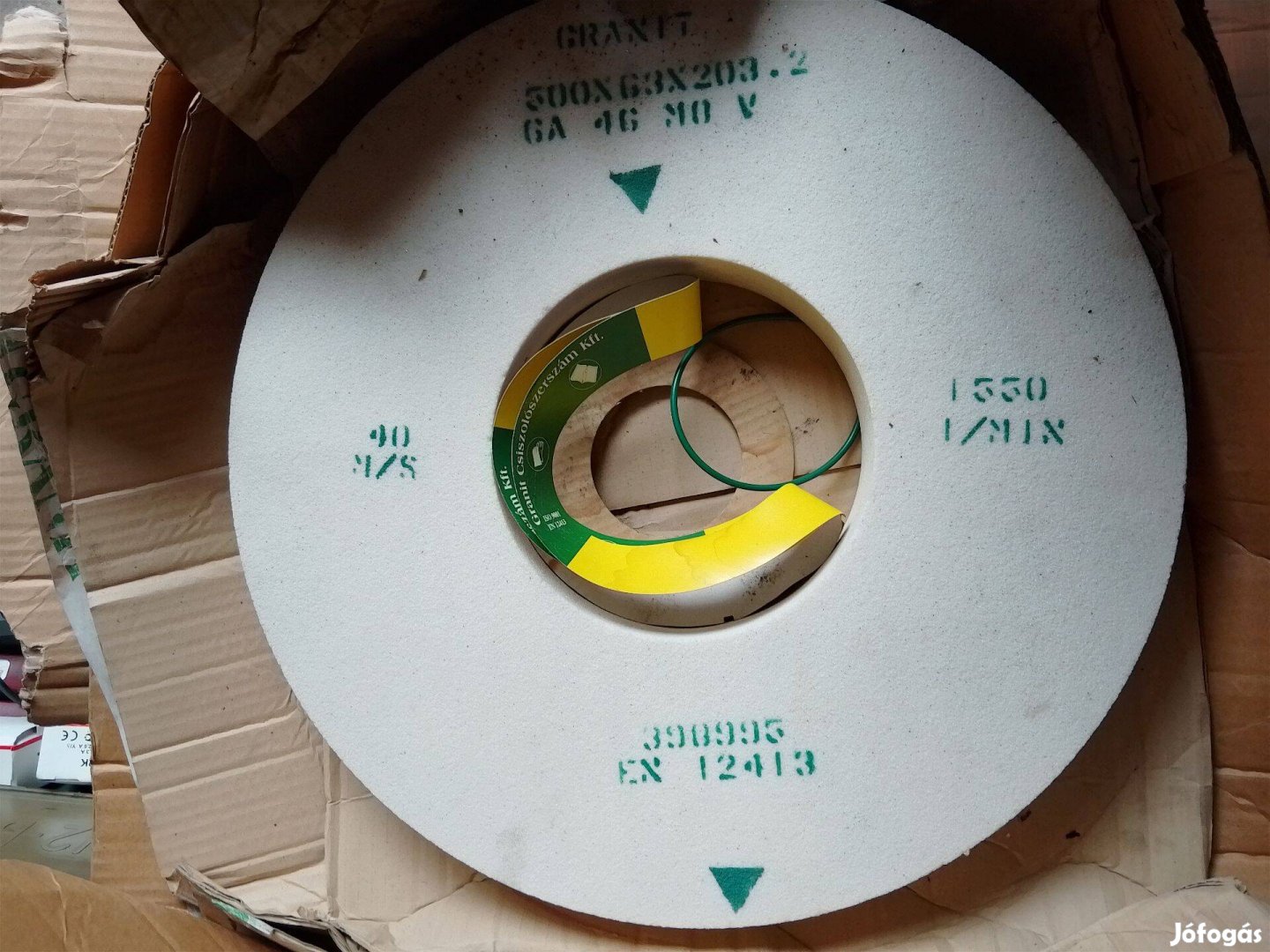 Granit 500x63x203 kerámia kötésű köszörű korong eladó