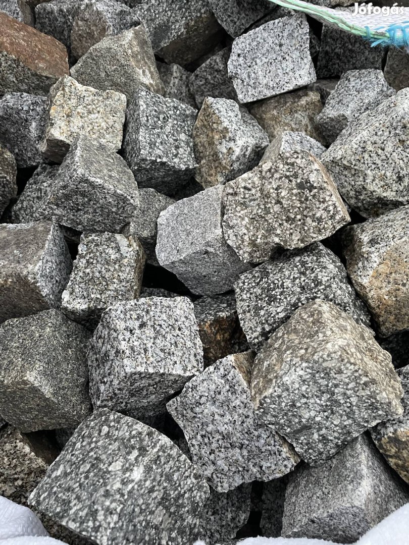 Gránit kockakő 77cm - 10x10x5cm -10x10cm Eladó