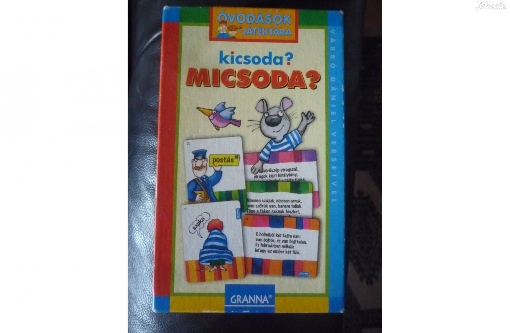 Granna Kicsoda? Micsoda? társasjáték +4