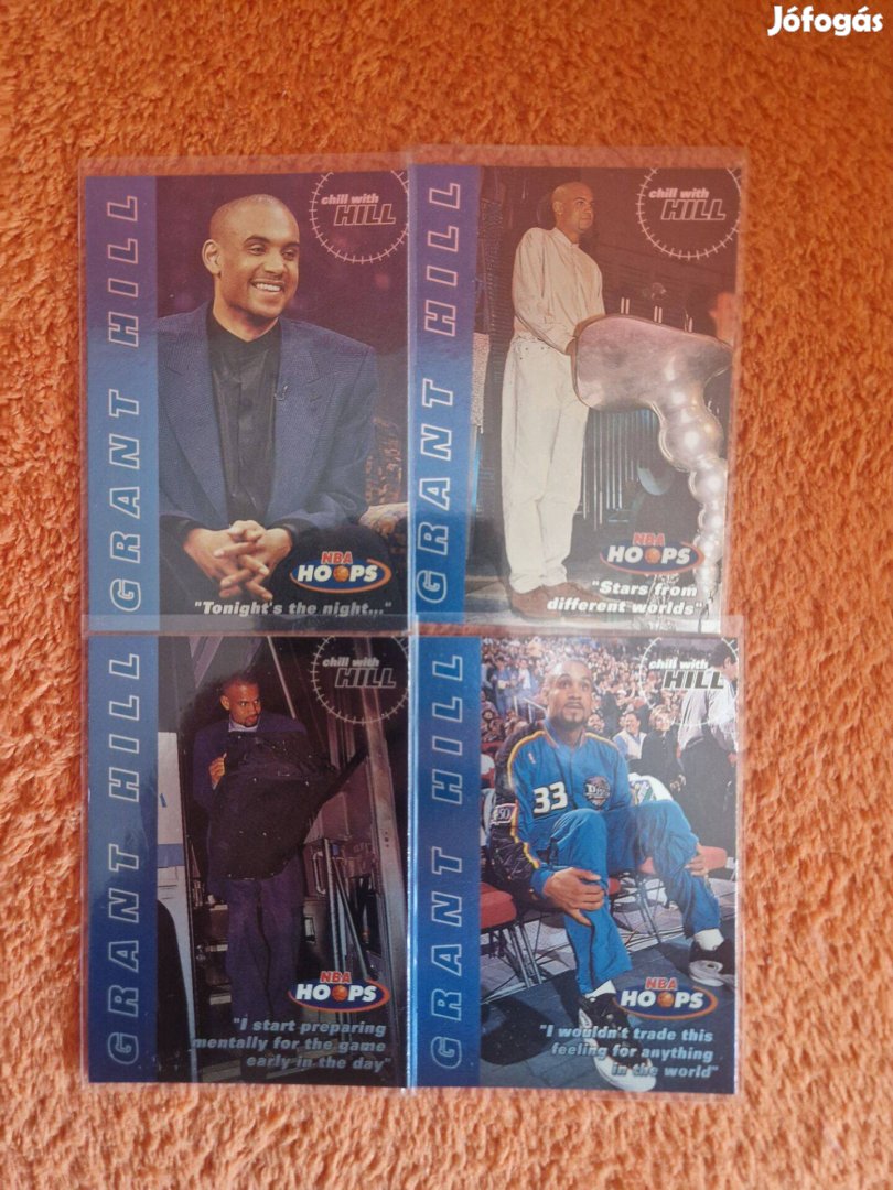 Grant Hill Skybox Hoops 1997-98 Chill with Hill kosaras