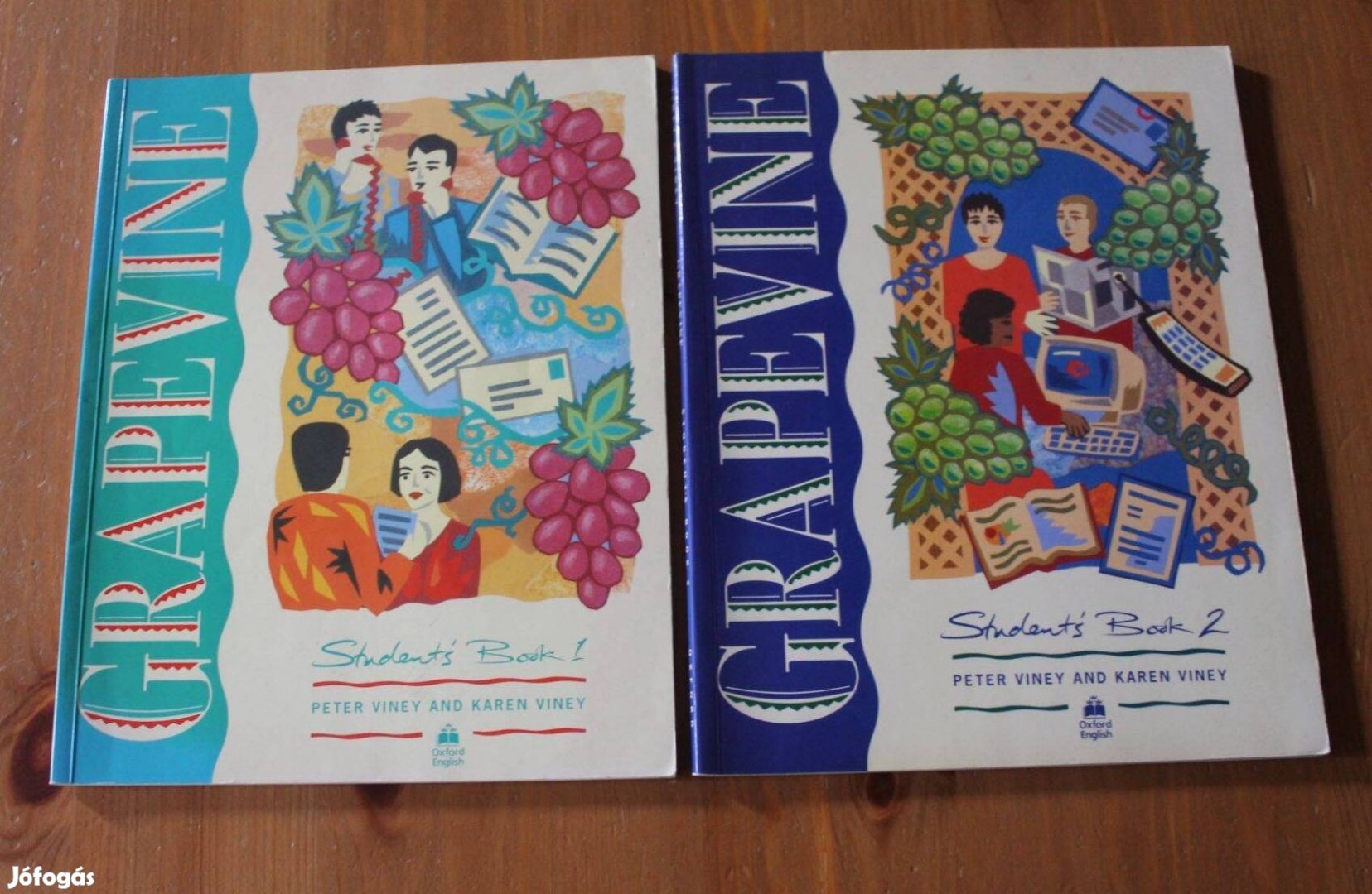 Grapevine 1-2 angol tankönyv
