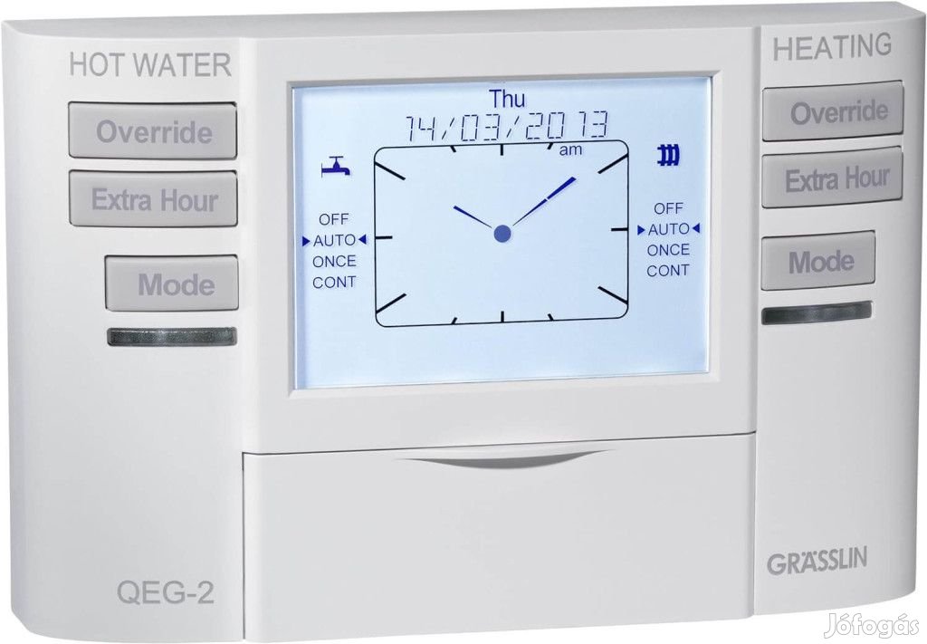 Grasslin QEG-2S Kétcsatornás Digitális Programozható Digitális Szobat