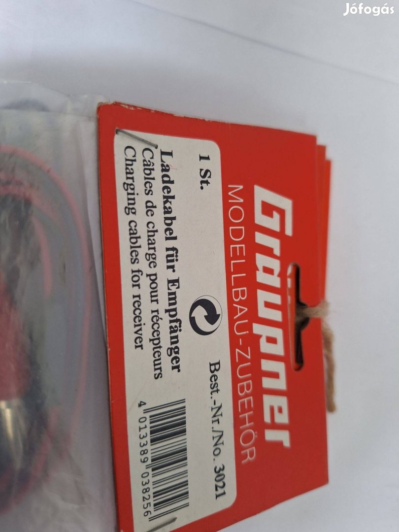 Graupner 1Charging Cables For Receiver