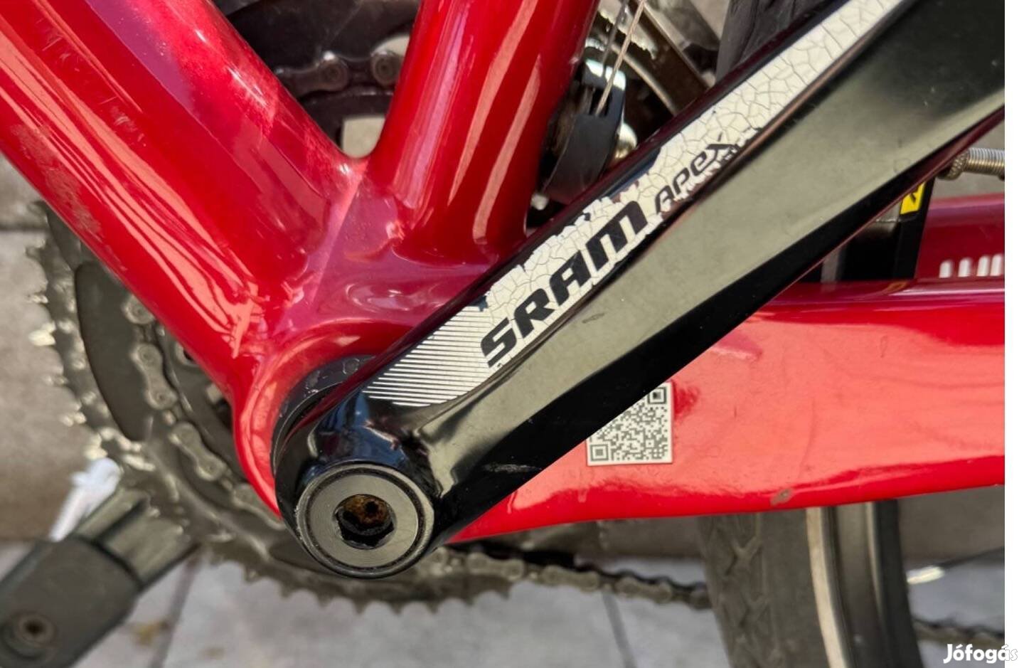 Gravel Bike , sram váltóval és fékrendszerrel felszerelt 29 és méretű