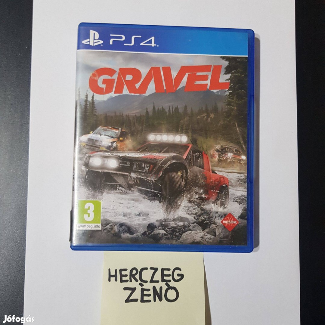 Gravel ps4 játék