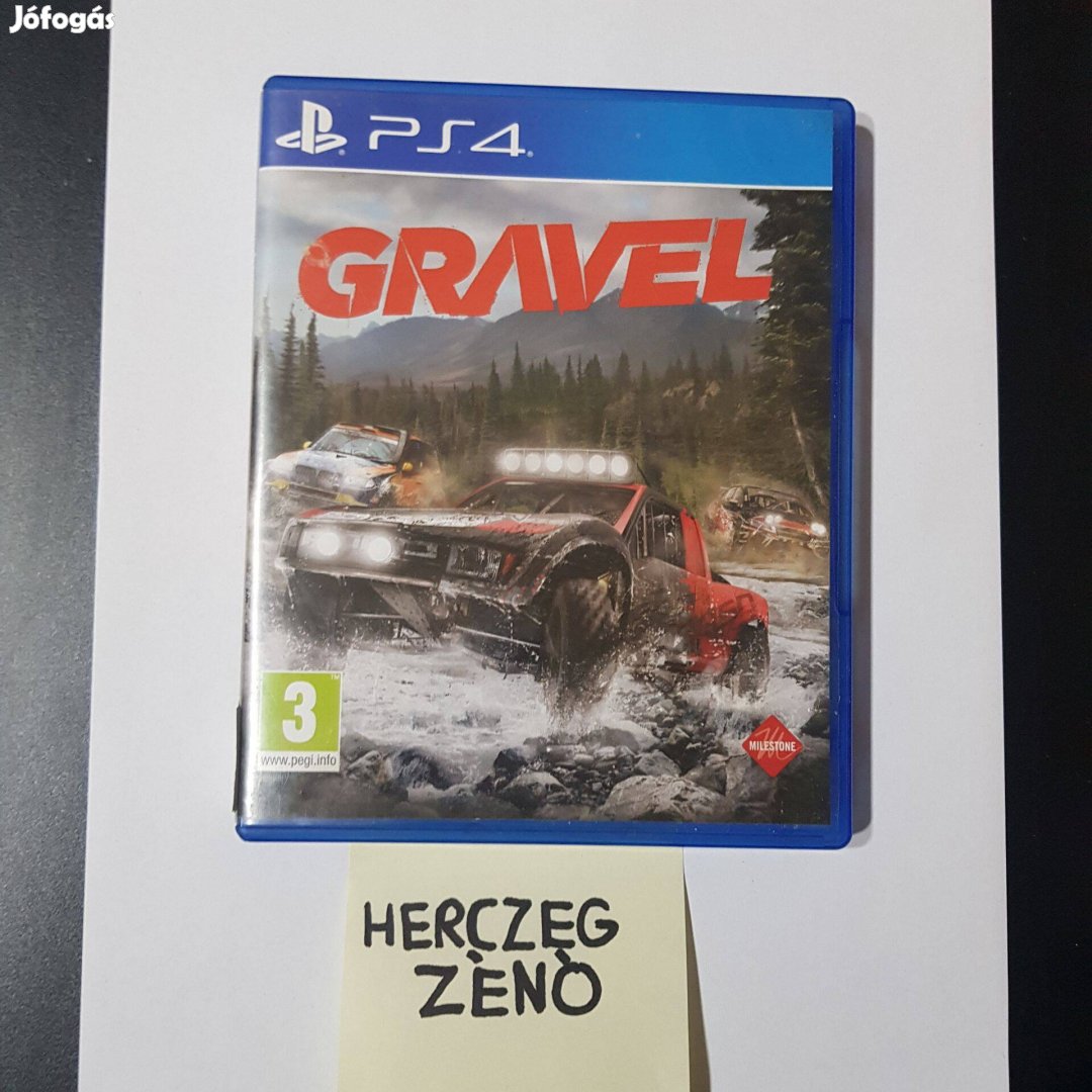 Gravel ps4 játék