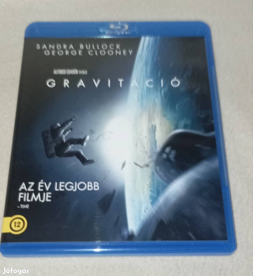 Gravitáció Magyar Kiadású Blu-ray Film 