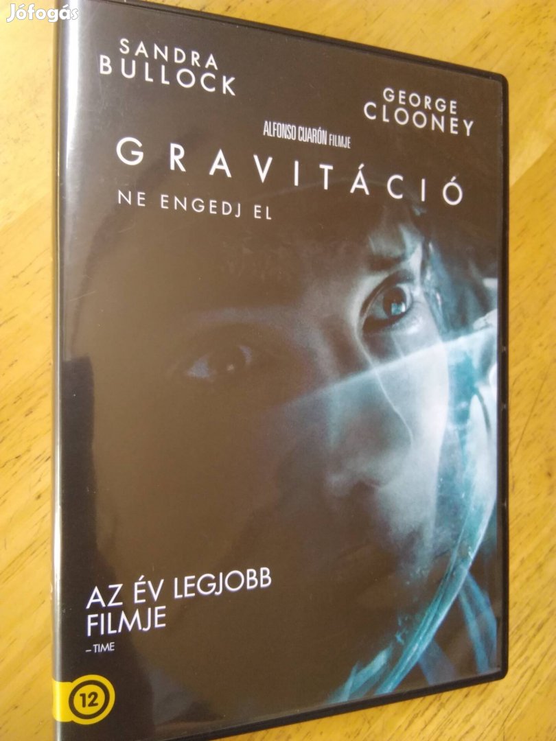 Gravitáció dvd George Clooney - Sandra Bullock