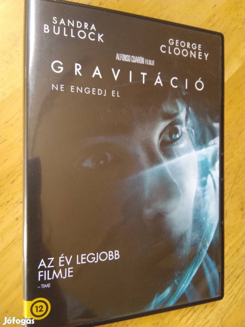 Gravitáció újszerű dvd Sandra Bullock - George Clooney 