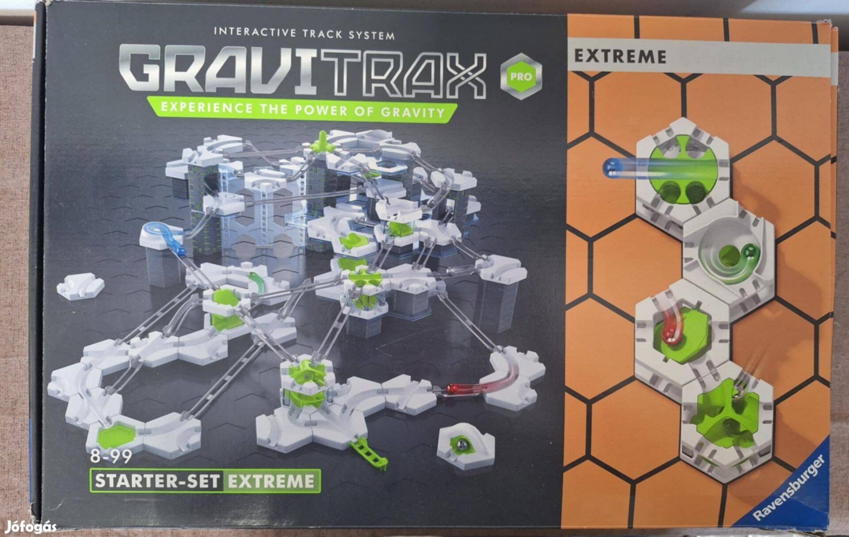 Gravitrax Pro Extreme , 185 db-os start szett golyópálya