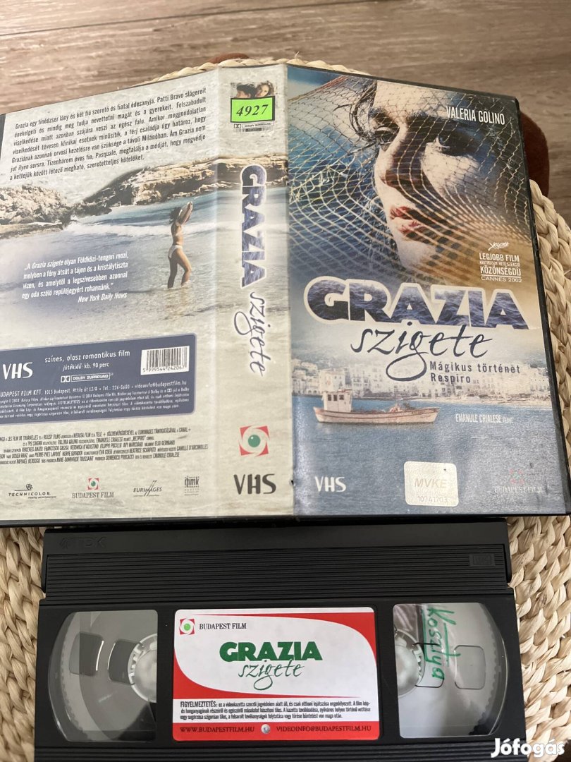 Grazia szigete vhs film