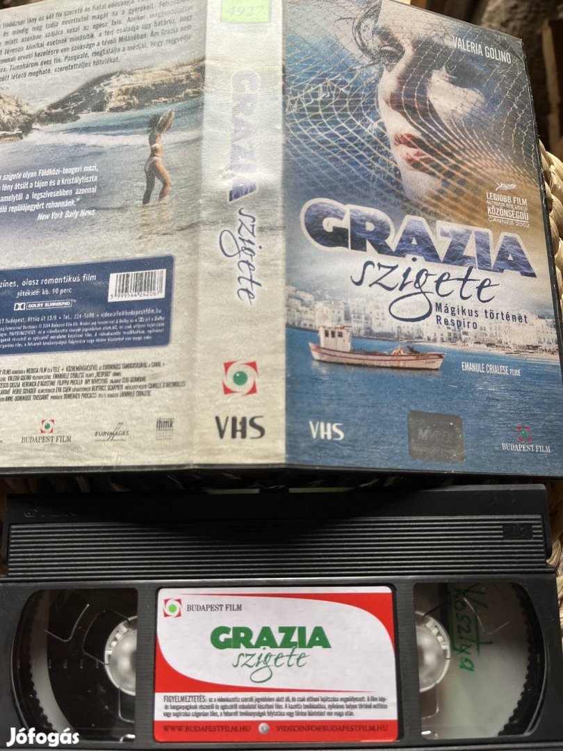 Grazia szigete vhs kazetta