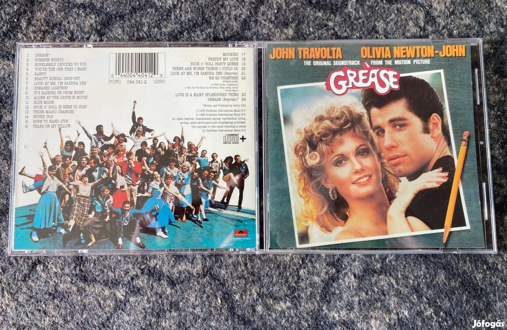 Grease Original Movie Soundtrack CD,Új,Posta megoldható