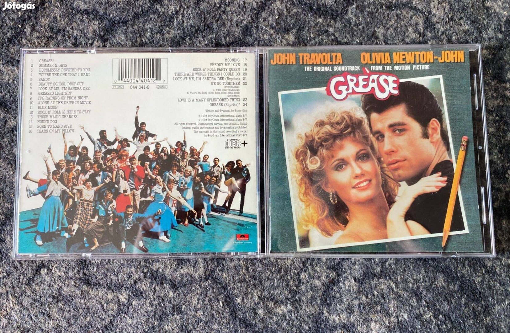 Grease Original Movie Soundtrack filmzene CD,Új,Posta megoldható