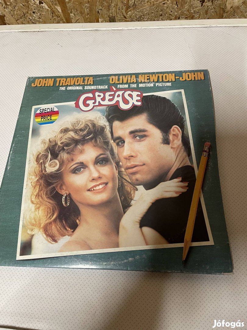 Grease bakelit, hanglemez dupla album eladó