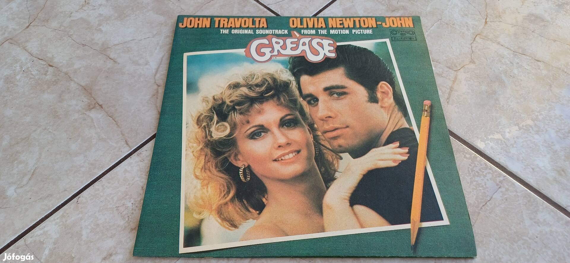 Grease dupla bakelit hanglemez