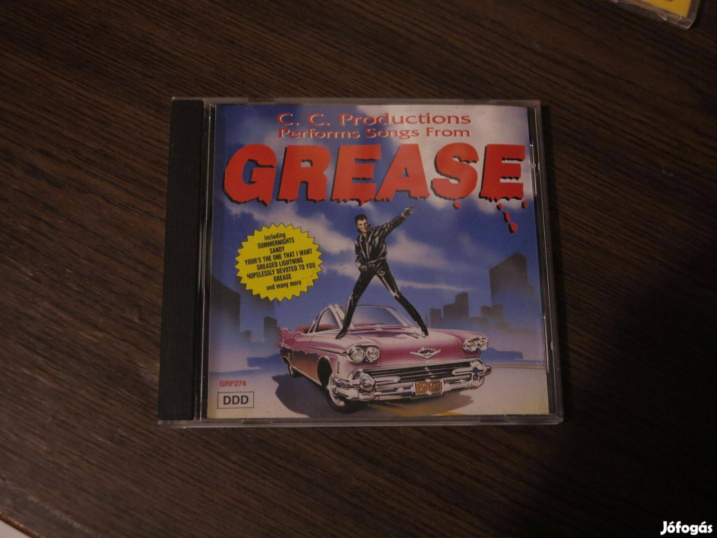 Grease filmzenei CD album