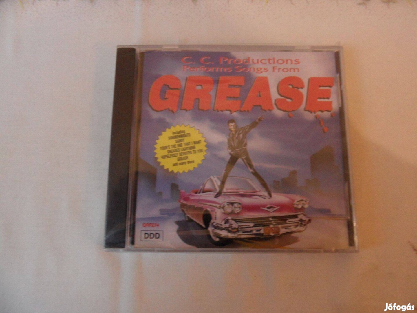 Grease zenei CD ( Új )