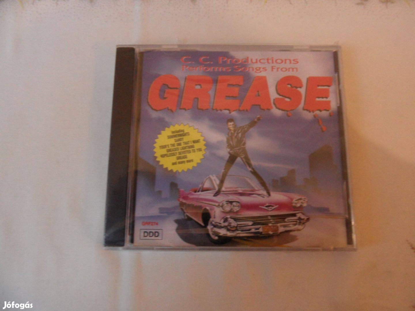 Grease zenei CD ( Új )