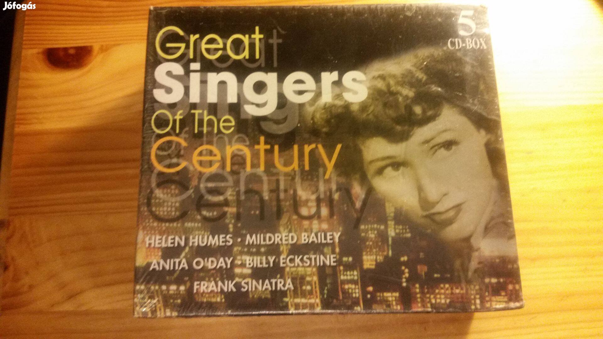 Great Singers Of The Century -Az évszázad nagyszerű énekesei -5 CD -új