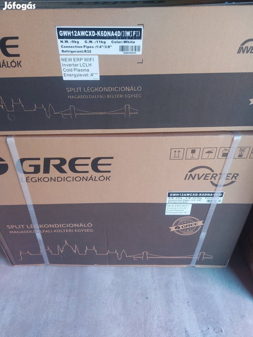 Gree Comfort Pro 3,5Kw klíma szett!