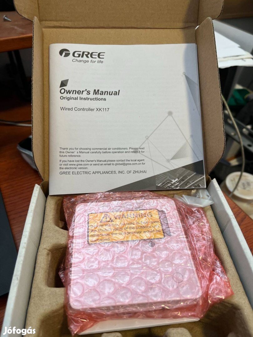 Gree Xk117 fali vezetékes távirányító