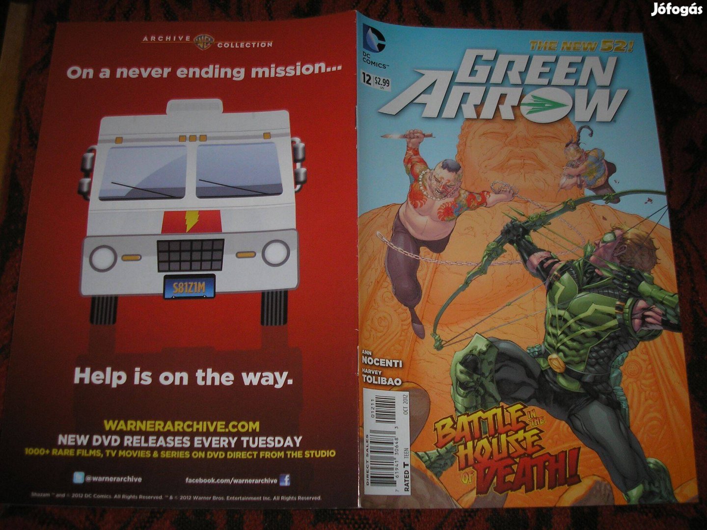 Green Arrow (Zöld Íjász) amerikai DC képregény 12. száma eladó!