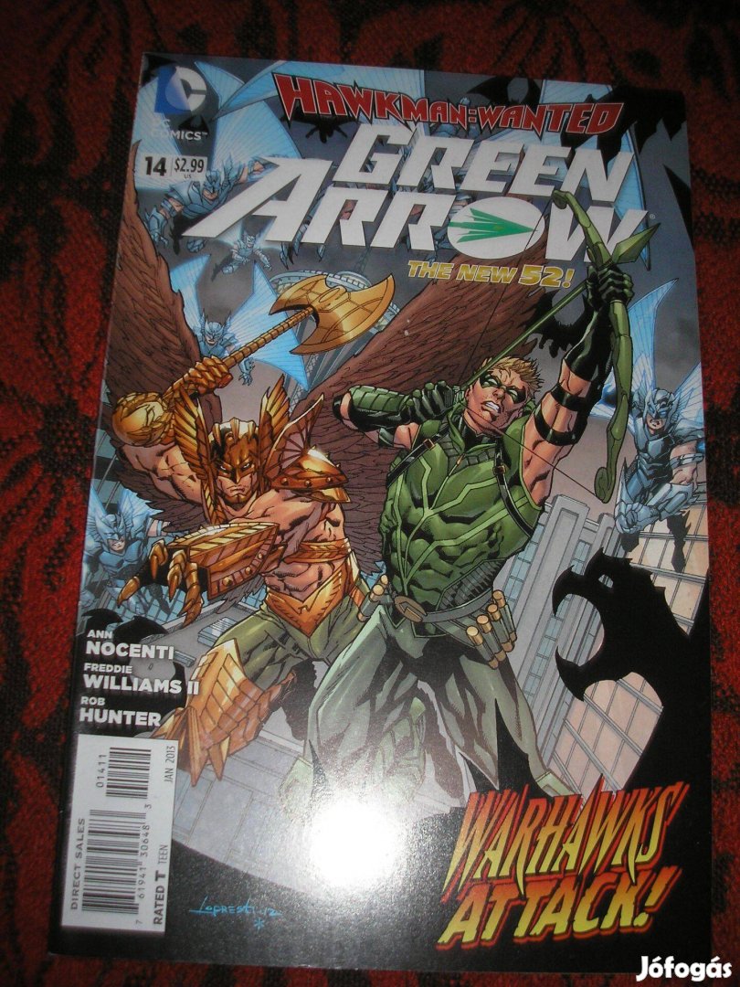 Green Arrow (Zöld Íjász) amerikai DC képregény 14. száma eladó!