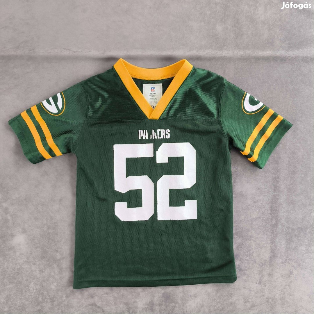 Green Bay Packers Clay Matthews NFL mez gyerek XS-es