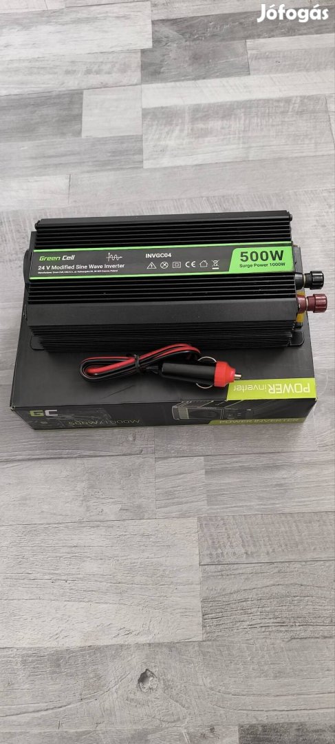 Green Cell 24V 500W inverter!