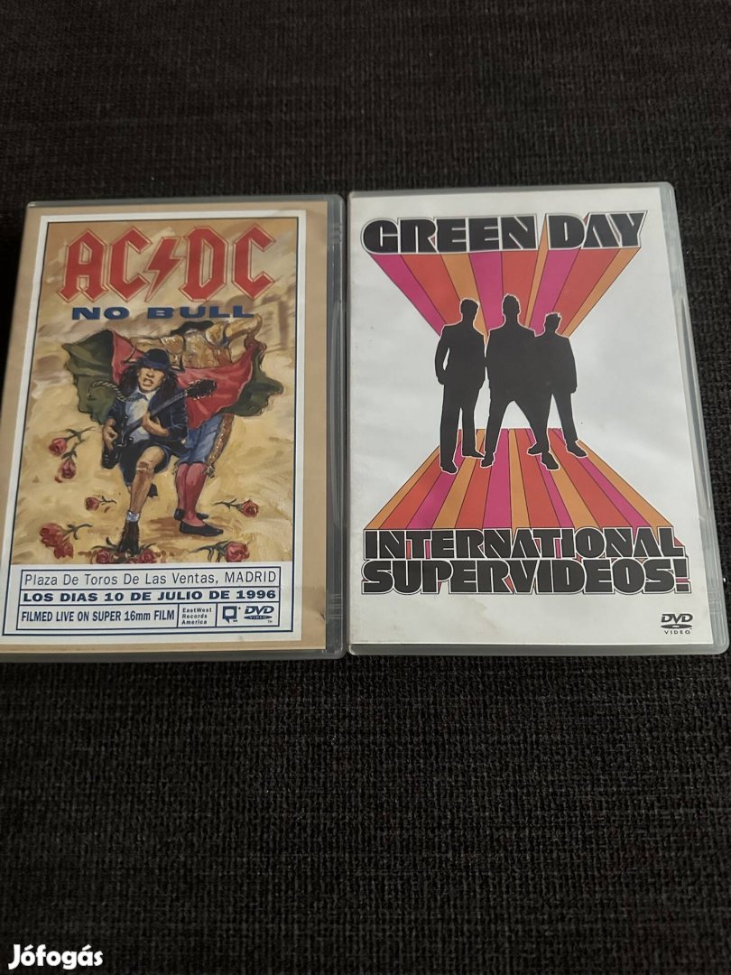 Green Day+AC/DC zenei Dvd egyben