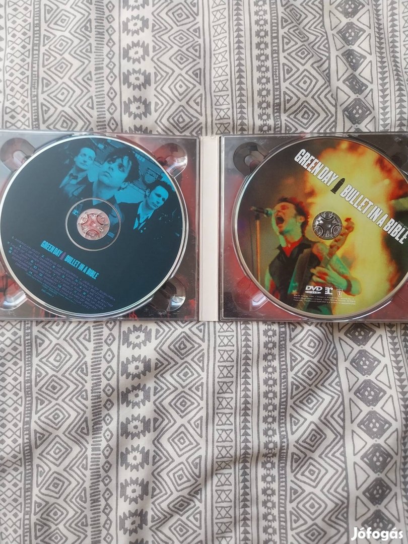 Green Day Bullet in a bible CD DVD album