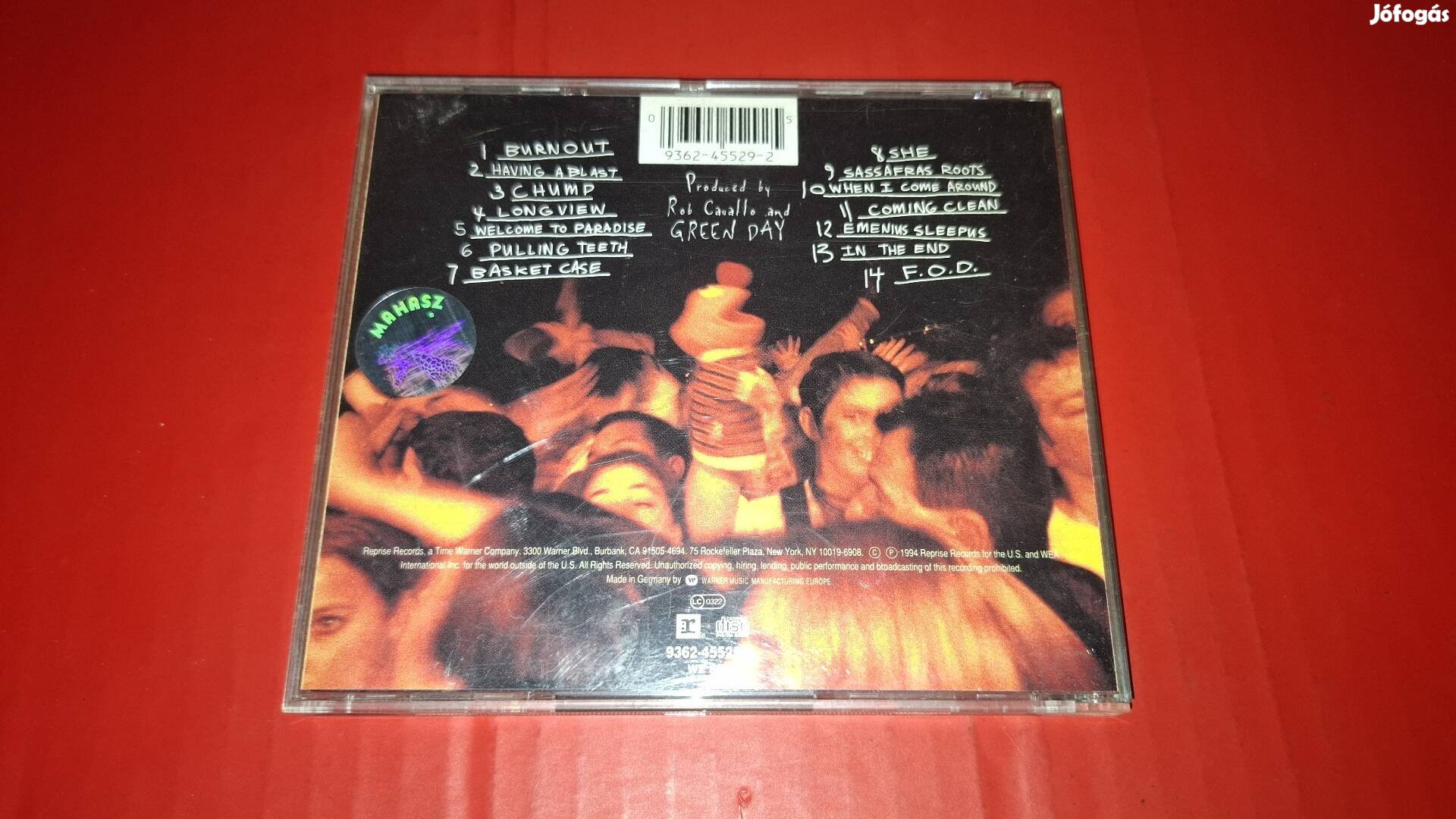 Green Day Dookie Cd 1994