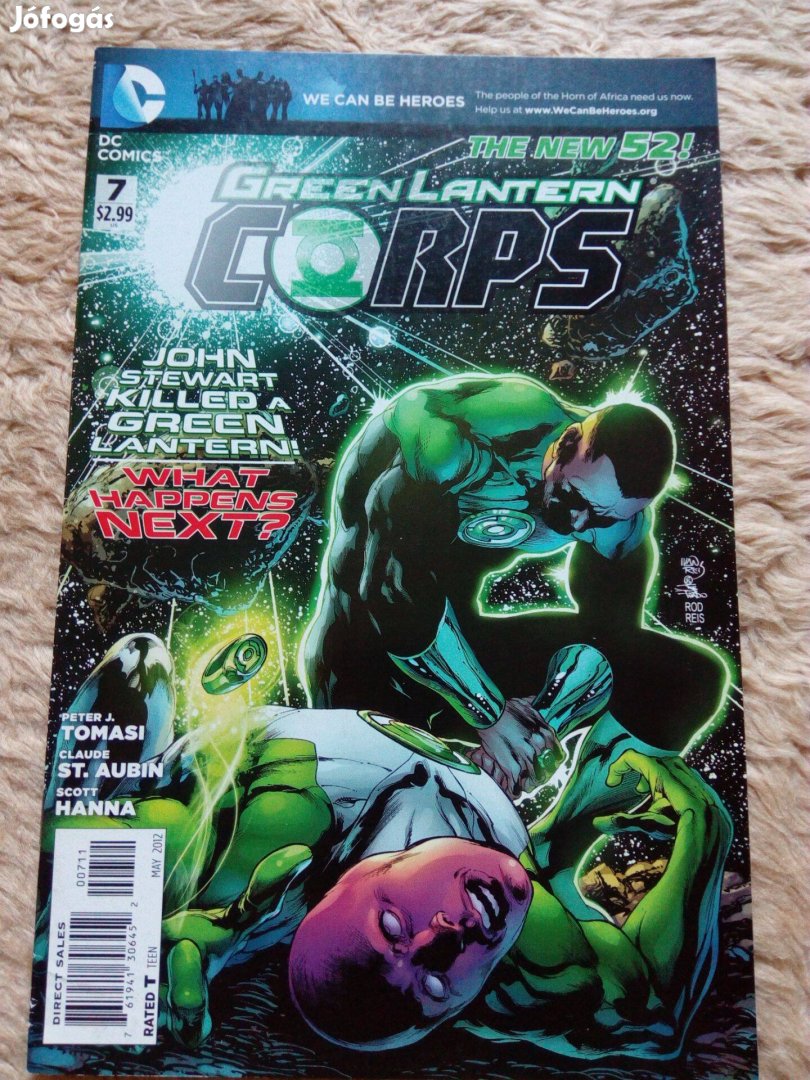 Green Lantern Corps amerikai DC képregény 7. száma eladó!