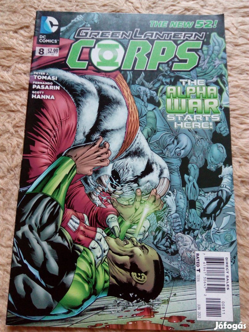 Green Lantern Corps amerikai DC képregény 8. száma eladó!