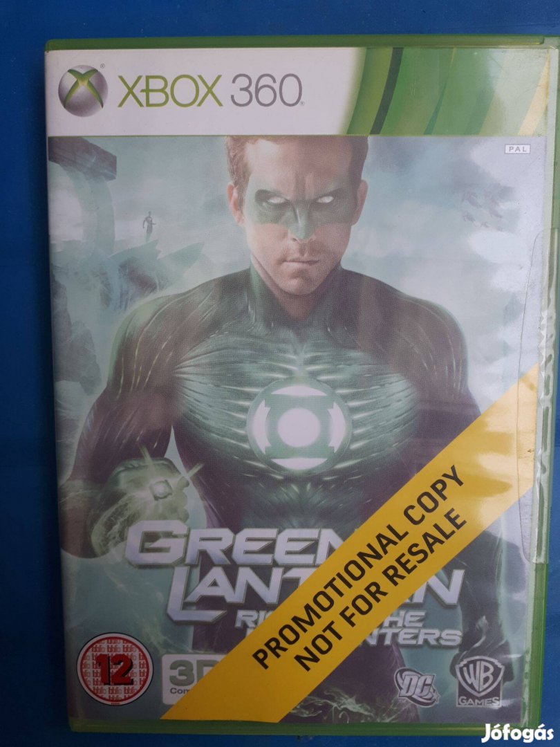 Green Lantern RISE OF The Manhunters eredeti xbox360 játék eladó-cser