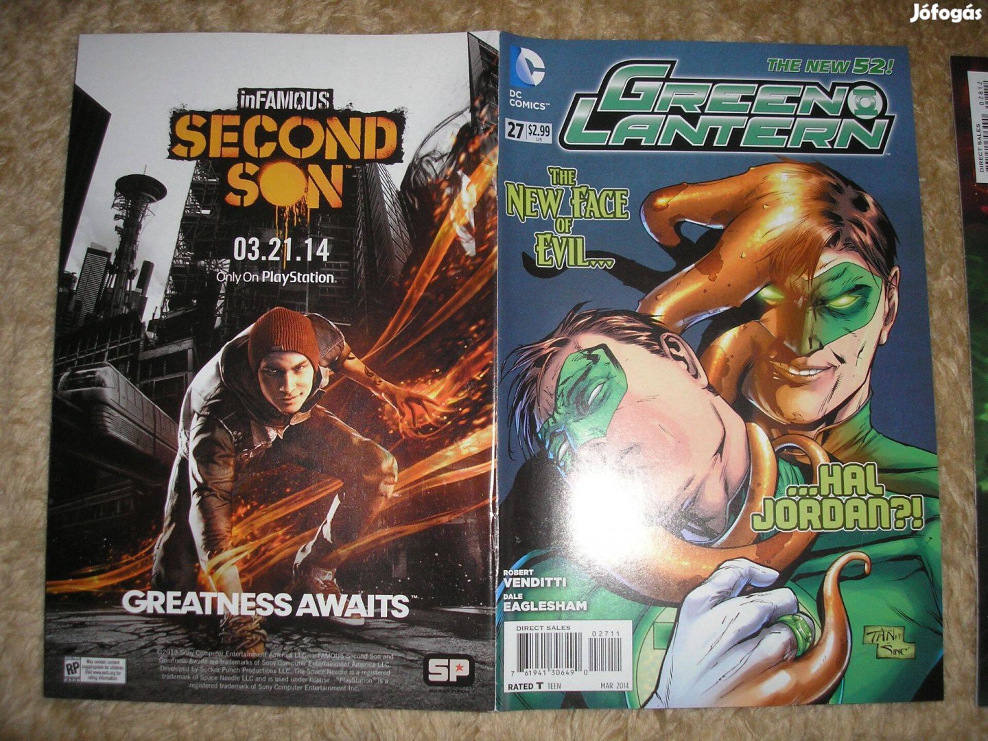 Green Lantern (2011-es sorozat) amerikai DC képregény 27. száma eladó!