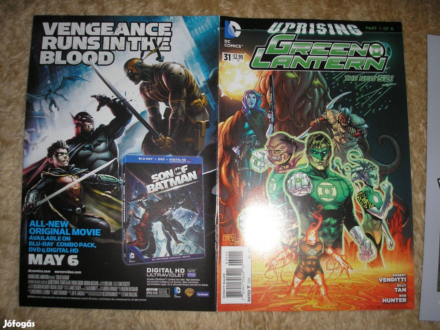 Green Lantern (2011-es sorozat) amerikai DC képregény 31. száma eladó!