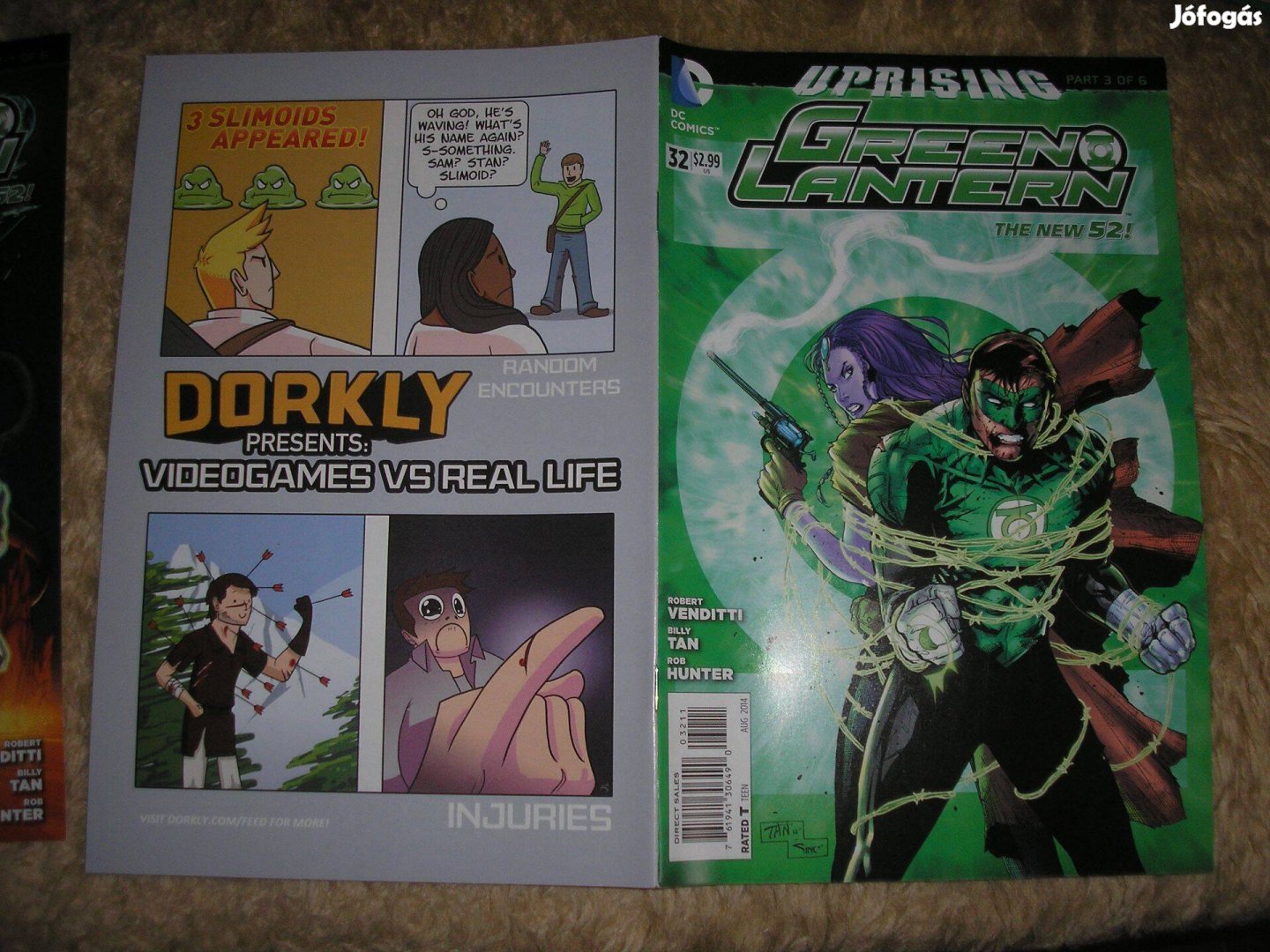 Green Lantern (2011-es sorozat) amerikai DC képregény 32. száma eladó!
