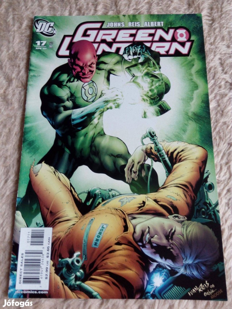 Green Lantern (Zöld Lámpás) amerikai DC képregény 17. száma eladó!