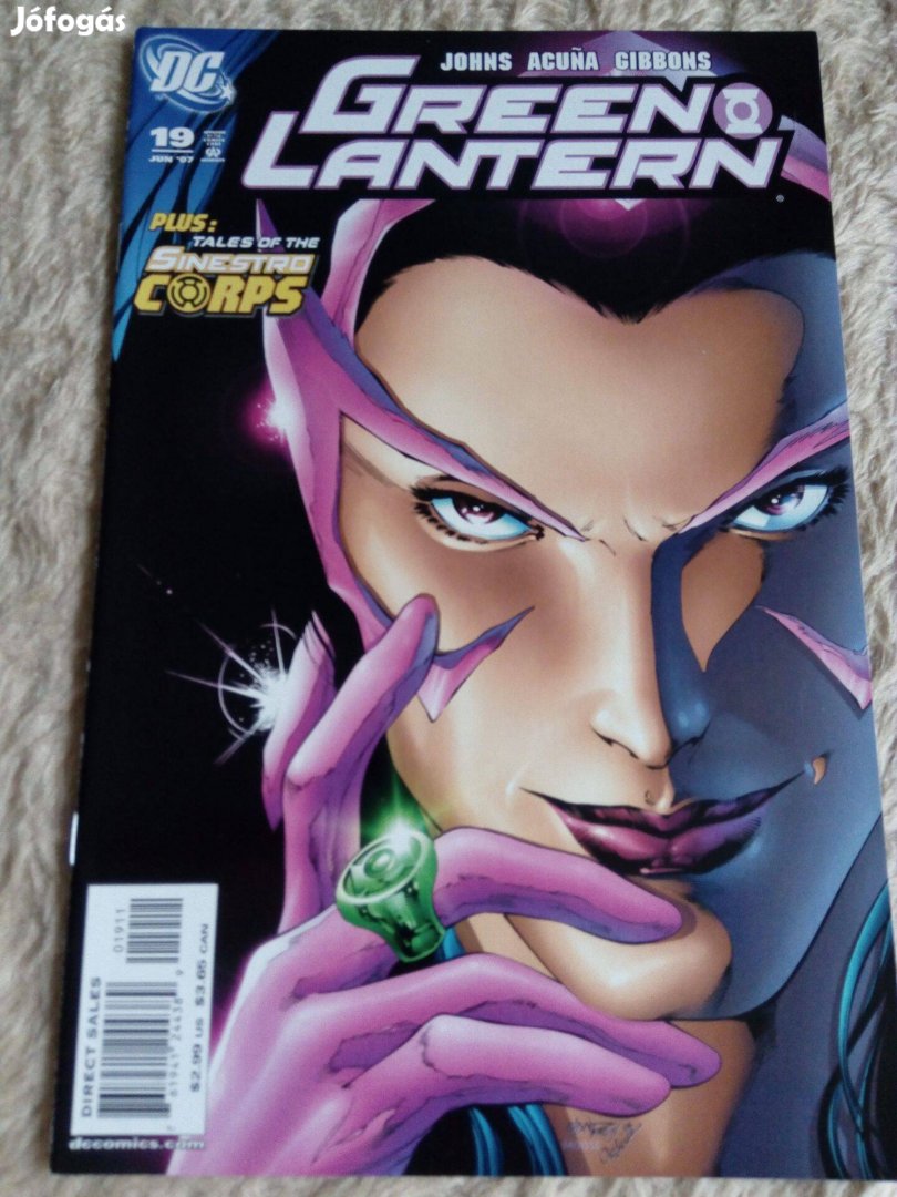 Green Lantern (Zöld Lámpás) amerikai DC képregény 19. száma eladó!