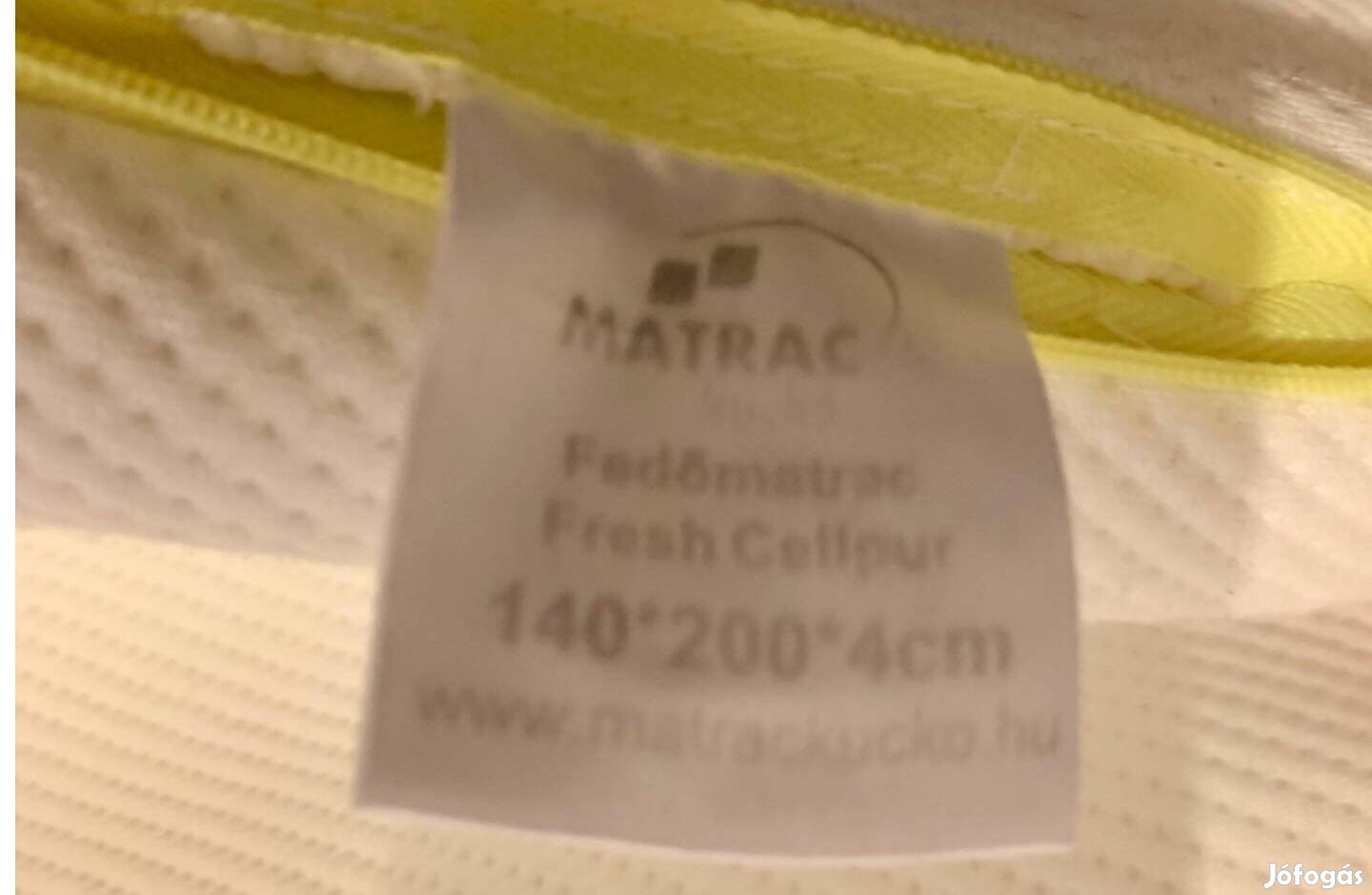 Green Premium és Fresh Cellpur fedőmatrac