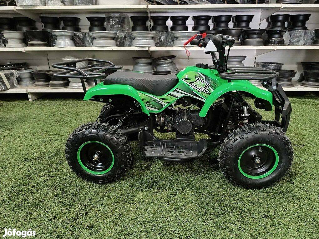 Green pocket gyerek quad 50cc 5-6 éves korosztálynak