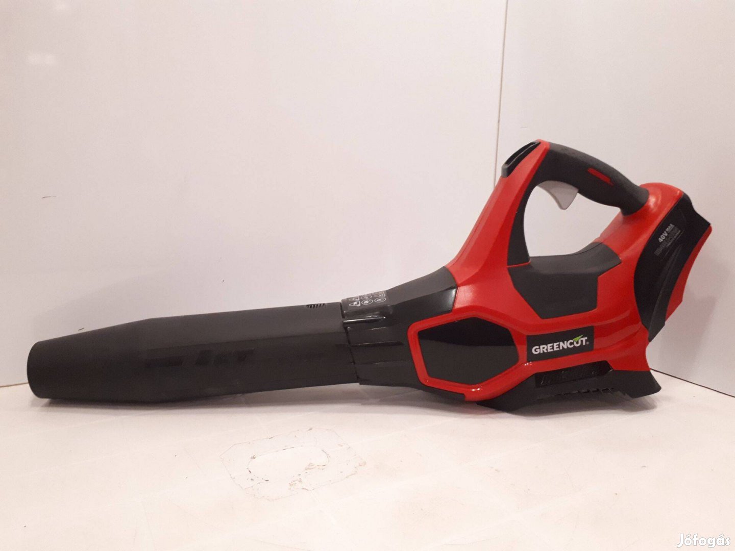 Greencut EB400L 40 V Li akkus lombfúvó, akku és töltő nélkül, új