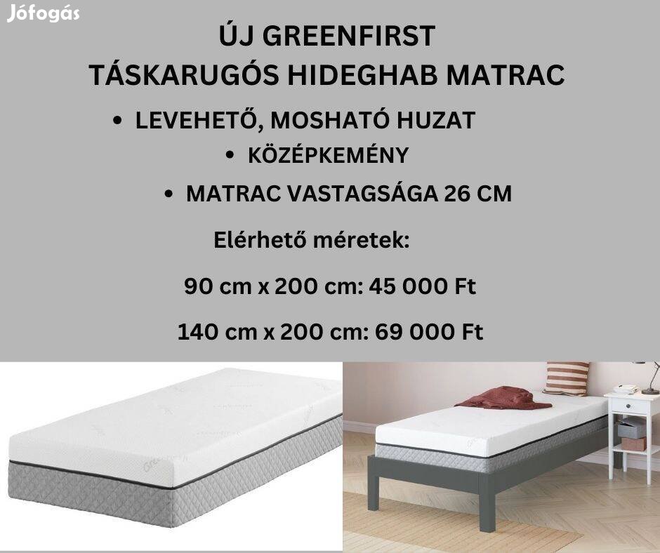 Greenfirst matrac 140x200, 90x200-as méretben