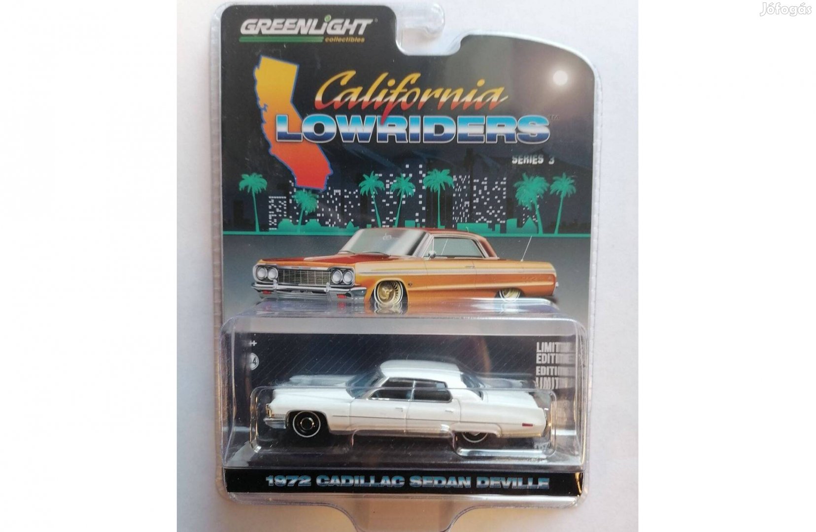 Greenlight 1972 cadillac sedan deville california lowriders series 3