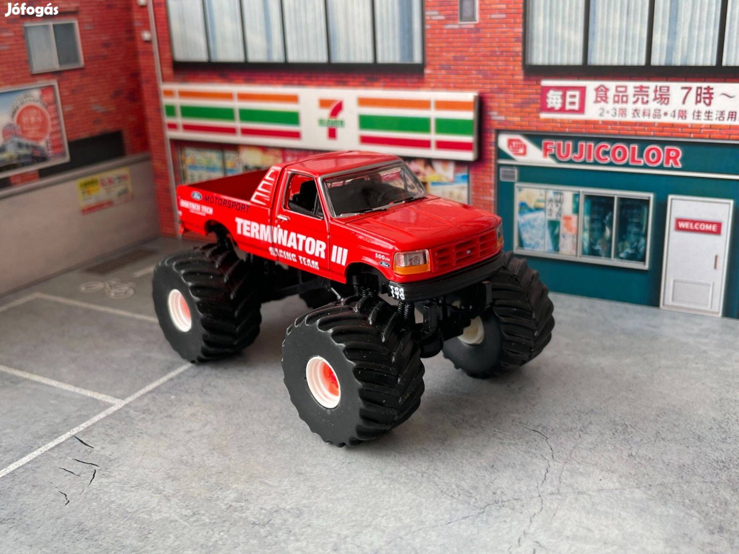 Greenlight 1993 Ford F-250 Bigfoot modellautó 1:64 méret