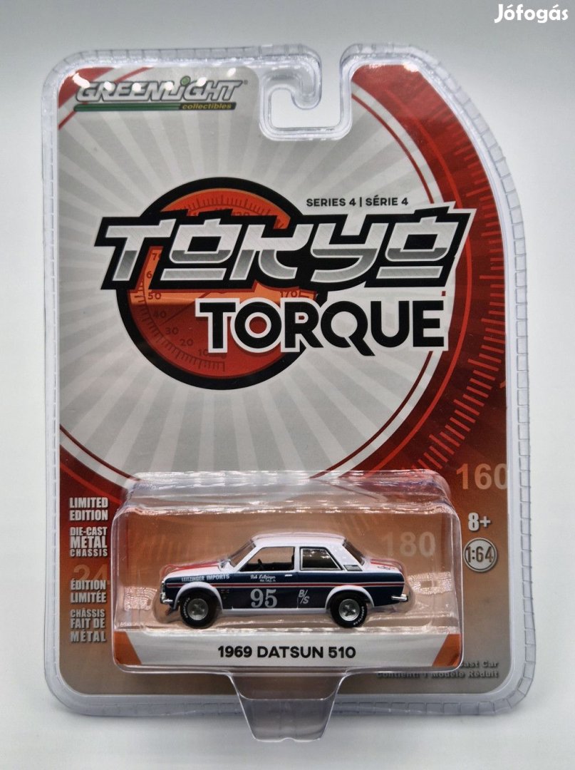 Greenlight Tokyo Torque - Datsun 510 #95 (1969) -  Greenlight - 1:64